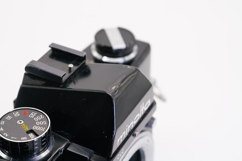 Raro cuerpo de cámara fotográfica negra Minolta SRT101 35 mm SLR solo con tapa nueva, ¡funciona muy bien! - Imagen 6 de 10