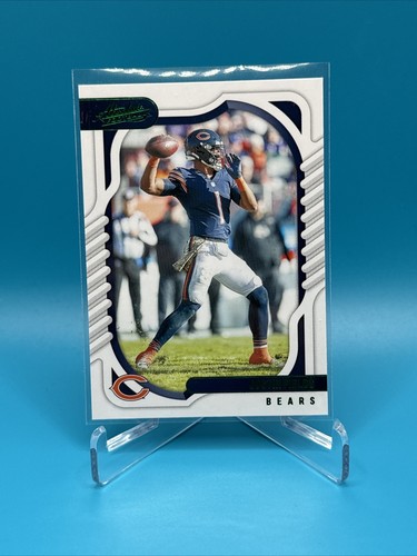 Justin Fields 2nd Year 2022 Absolute Football Green Foil Card #15 ...