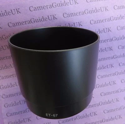 Lens Hood ET-67 For Canon EF 100mm f/2.8 Macro USM Lens - Image 1 of 4