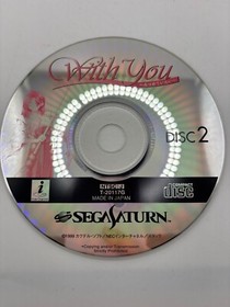 With You Sega Saturn Game CIB Japan JP IMPORT