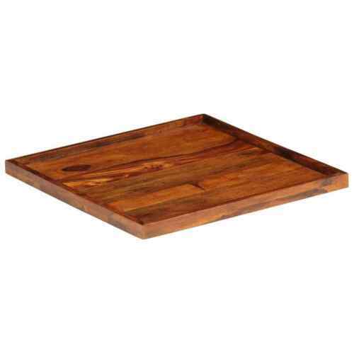 Plateau De Service En Bois 54x32 Cm - Marron - Occasion