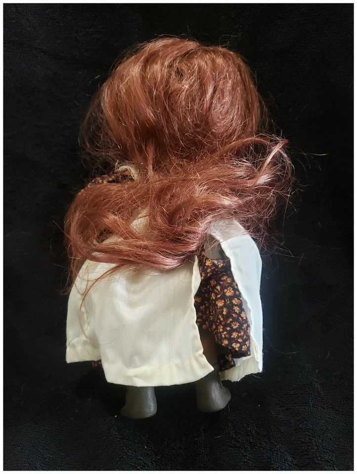 1974 NIADA Doll Artist Fred Thompson All Wood Googly Big  Eyed Eye Doll 10 1/2" - image 3 of 4