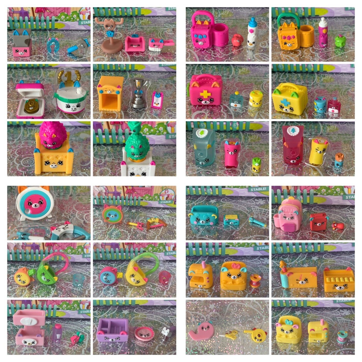 Shopkins Happy Places stable barn petkins shopkin horse pony authentic you  pick