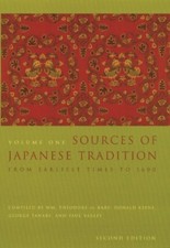 Sources Of Japanese Tradition: From Earliest Times To 1600
