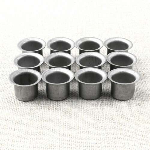 12x Candle Cups Metal Specifications Complete Hardware Container Accessories - Picture 25 of 34