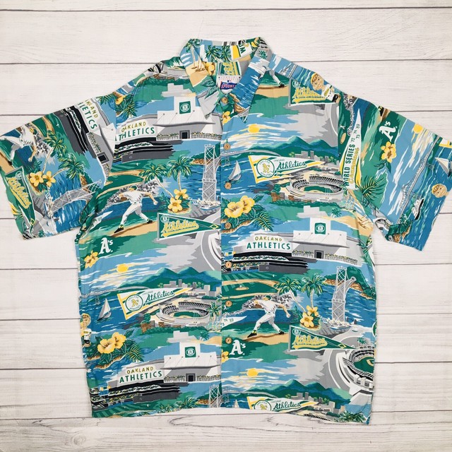 oakland a's hawaiian shirt