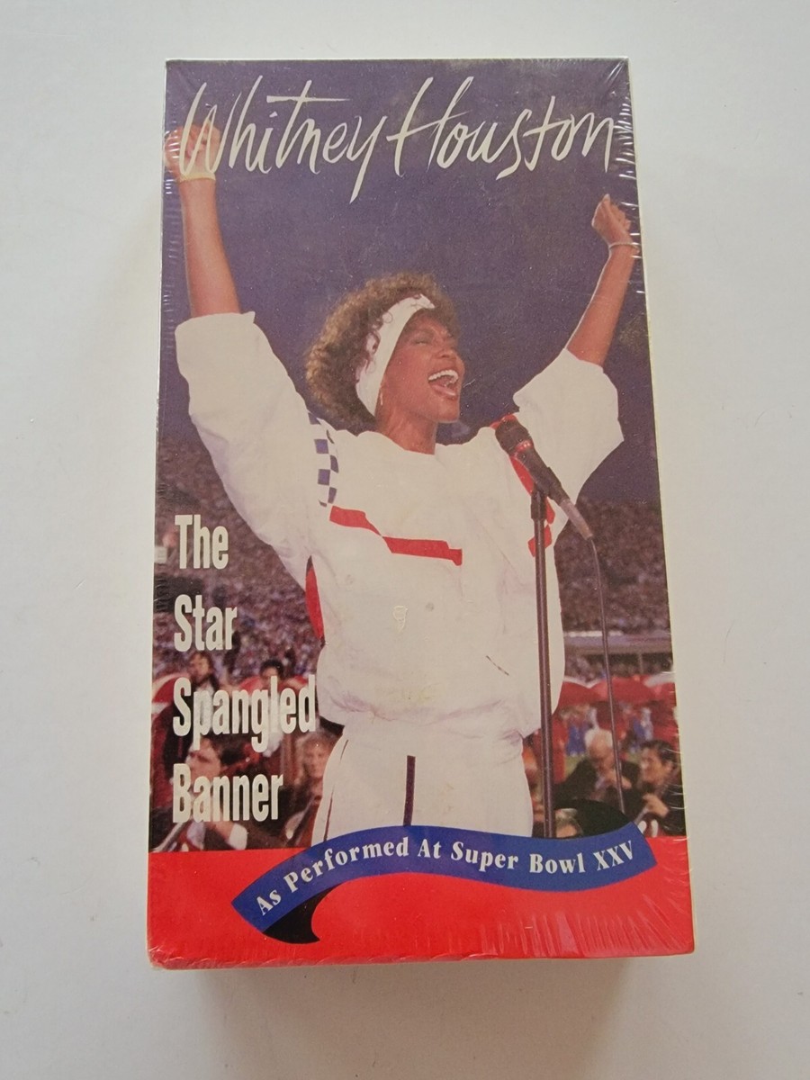 Whitney Houston The Star Spangled Banner Super Bowl XXV VHS