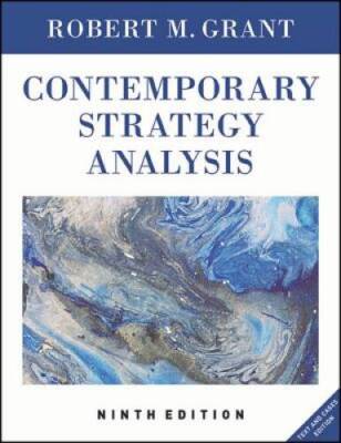 Contemporary Strategy Analysis: Text and Cases Edition - Paperback - GOOD