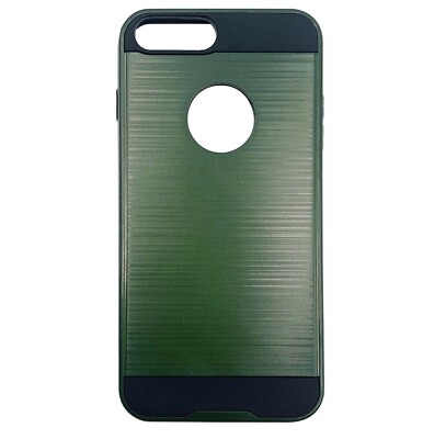 For Phone 7 8 Plus Shockproof Case Slim Metallic Grip Heavy Duty Case Free Cable