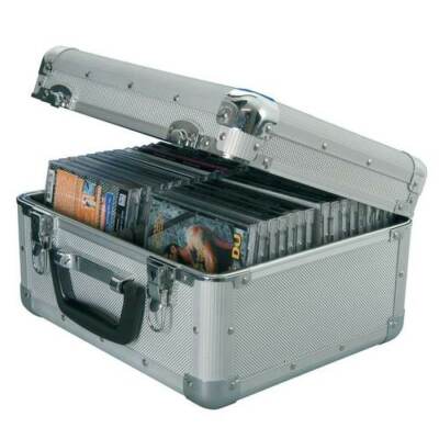 Citronic CDA:40 Aluminium CD Flightcase (fasst 40 CDs)