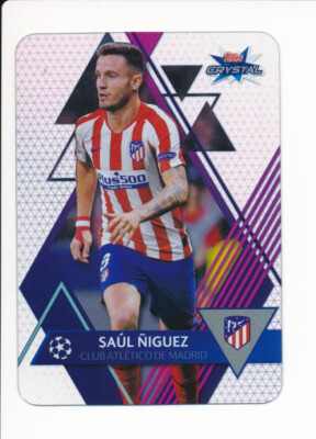 2019-20 Topps Crystal Champions League #7 SAÚL NIGUEZ - Atletico Madrid