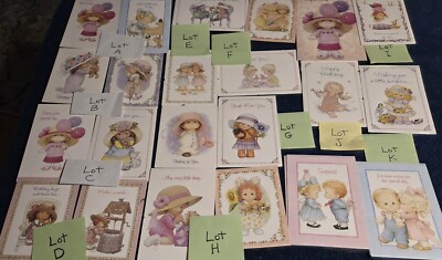 TWO Asst. Ruth Morehead KIDS BIRTHDAY  Greeting Cards You Choose  Favorite PAIR