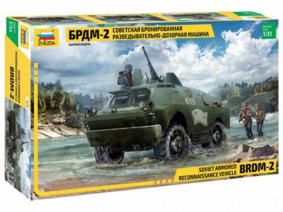 Soviet Armored Reconnaissance Vehicle BDRM-2 	3638 ZVEZDA 1:35 