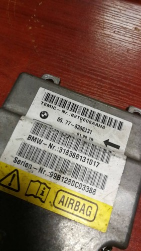 BMW E46 SRS SENSOR STEUERGERÄT ECU MODUL 6577 6912755