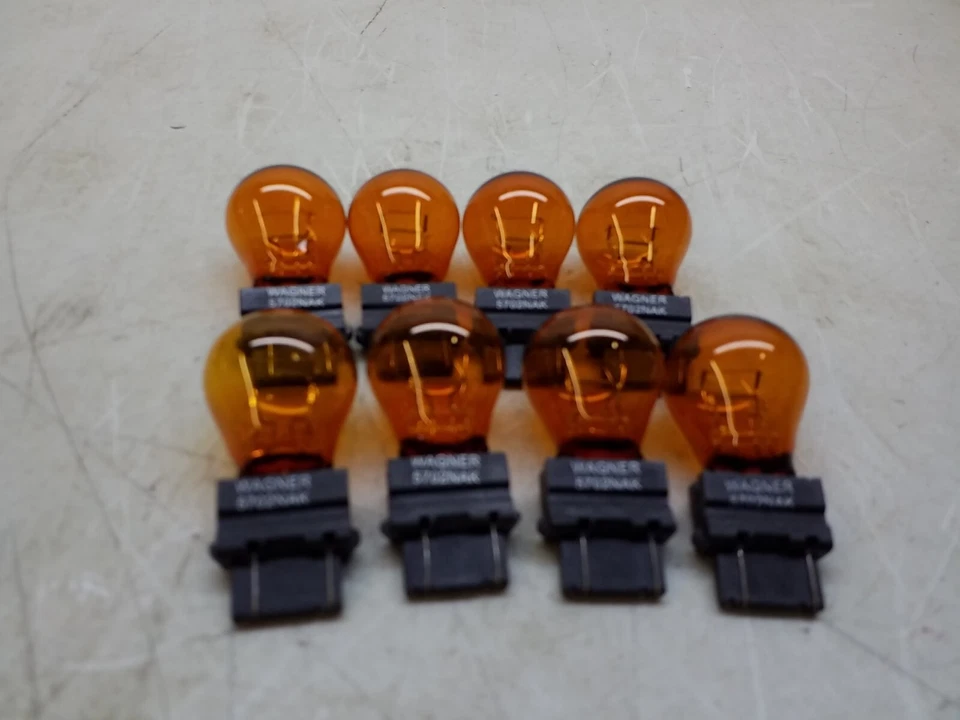 5702NAK Wagner Amber Turn Signal Light Bulb 5702NAK Wagner Bulbs Pack Of 8 - Image 3 of 3