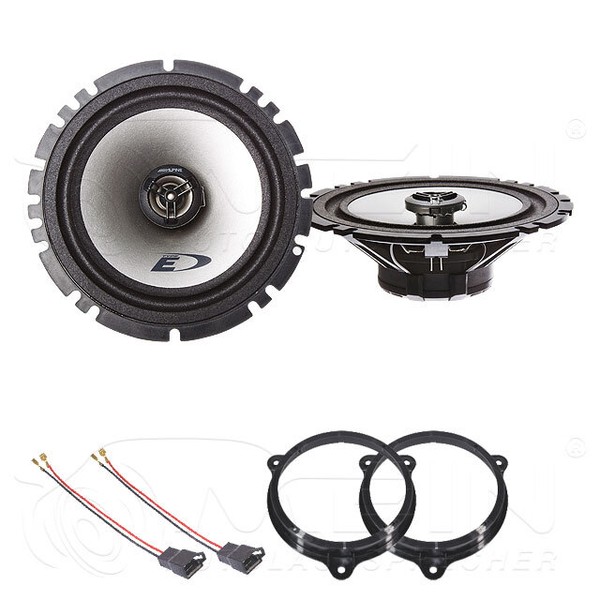 Alpine Lautsprecher FüR Renault ZOE Ab 2012 Front Vorn TüR 2-Wege 220W 165 #Aqlf-image