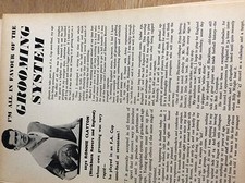 q2-3 ephemera 1959 article football ronnie clayton blackburn