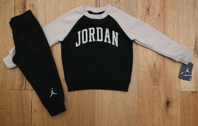 Air Jordan Baby Boy 2 Piece Jogging Set ~ Sweatsuit ~ Black & Beige ~ Size 12M ~ | eBay