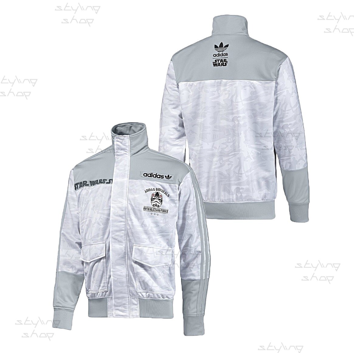 New Adidas Originals Star Wars Stormtrooper Jacket Blizzard New Adidas Originals Star Wars Stormtrooper Jacket Blizzard