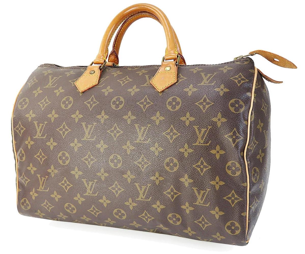 Monogram Canvas Speedy 35