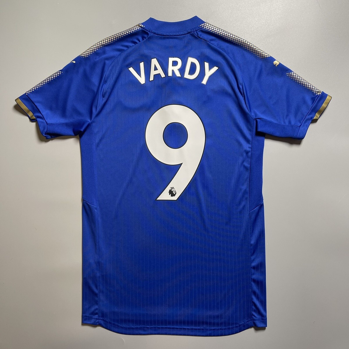 Leicester19-20 City VARDY 9 ユニフォームMサイズ 2021-22 Leicester Home Shirt Vardy #9 - 8/10 - (M)