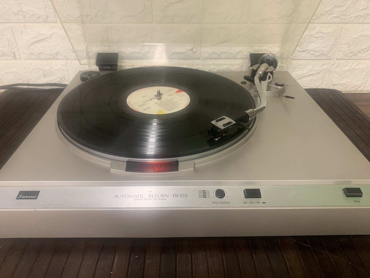 SANSUI FR D3 *GIRADISCHI TRAZIONE DIRETTA SEMIAUTOMATICO (JAPAN)