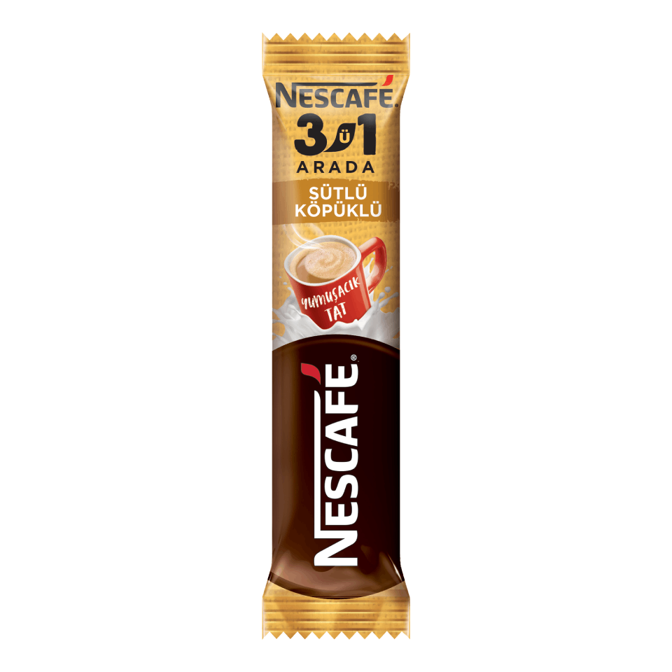 Nescafe 3in1 instant Coffee Just Pour into Hot Or Cold Water And Ready
