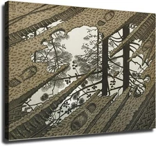 Mc Escher's Art Poster Natural Art Images Posters Prints Decorative Wall Art