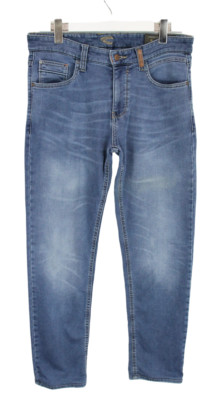Camel Active Madison Jeans Mens W34 L31 Slim Fit New Zip Fly Whiskers