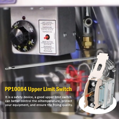 PP10084 High Limit Switch For Pitco Fryers Hi Limit Safety Thermostat 450F 45C+ - Picture 7 of 17