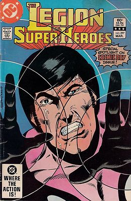 LEGION OF SUPER HEROES #297 : D.C. COMICS : vg-(3.5) .