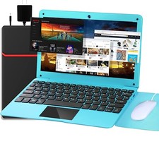 Computer Portatile 10.1'' Quad Core Android 12.0 Netbook con WiFi per Bambino Adulto