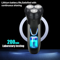 Shavers for Men Electric Razor Wet/Dry Rechargeable Rotary Cordless USB Charging