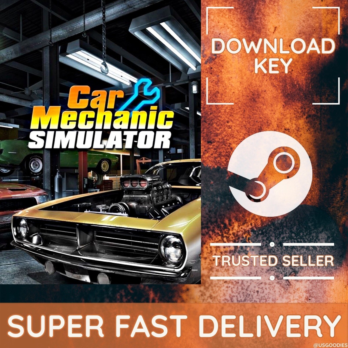 Car Mechanic Simulator 2018 [2017] PC/MAC GAME STEAM ACTIVATION