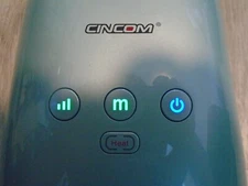 Cincom CM-026H-BU Rechargeable Cordless Hand Massager W/Heat-Tested & Functional