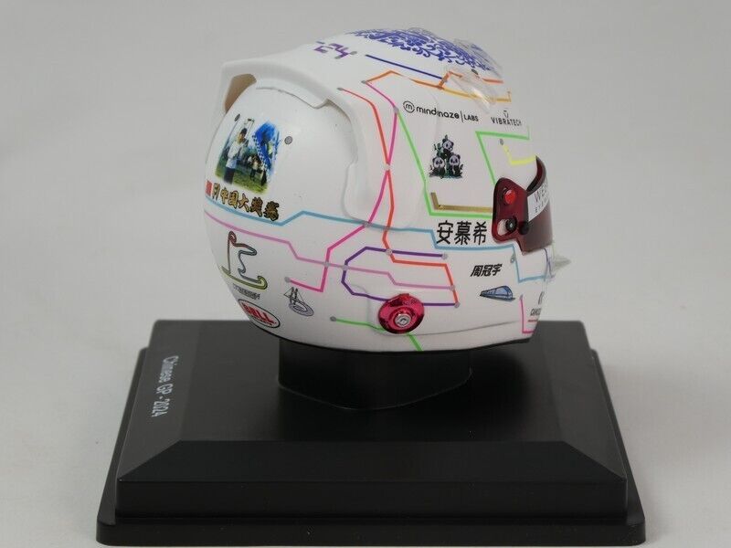 Spark Helmet #24 Zhou Guanyu Sauber F1 Chinese GP 2024 1/5 Spark Helmet #24 Zhou Guanyu Sauber F1 Chinese GP 2024 1/5