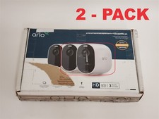 2 Pack Arlo VMC2230-100NAR Essential Spotlight Wireless Security Video Camera