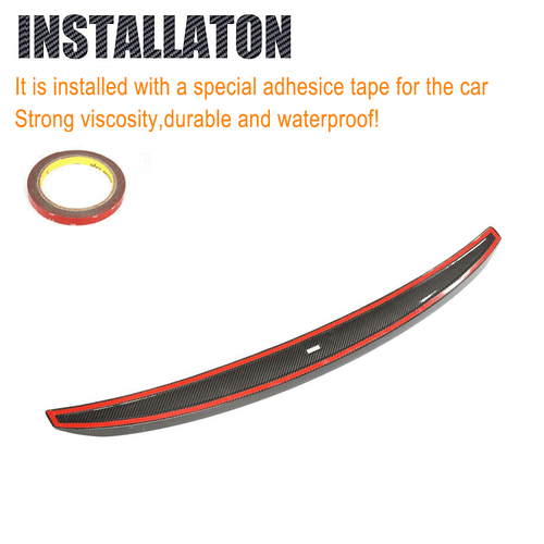 Carbon Heckspoiler Kofferraum Spoiler Lippe Passt für BMW 5er G90 G99 M5 2024-25 - Picture 10 of 12