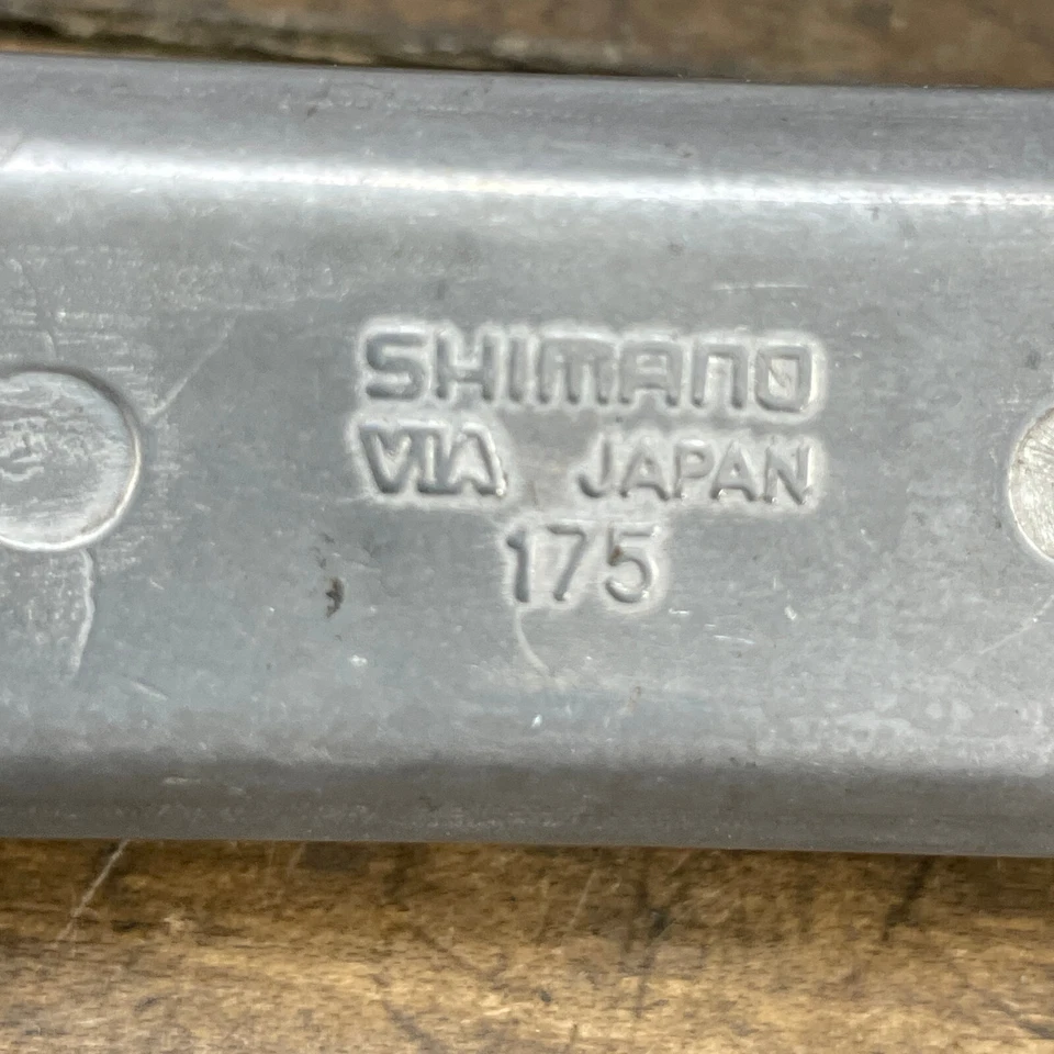 Vintage Shimano Deore LX FC-M550 Crank Set 175 mm 74 110 BCD Triple Mountain A7 - Image 2 of 4