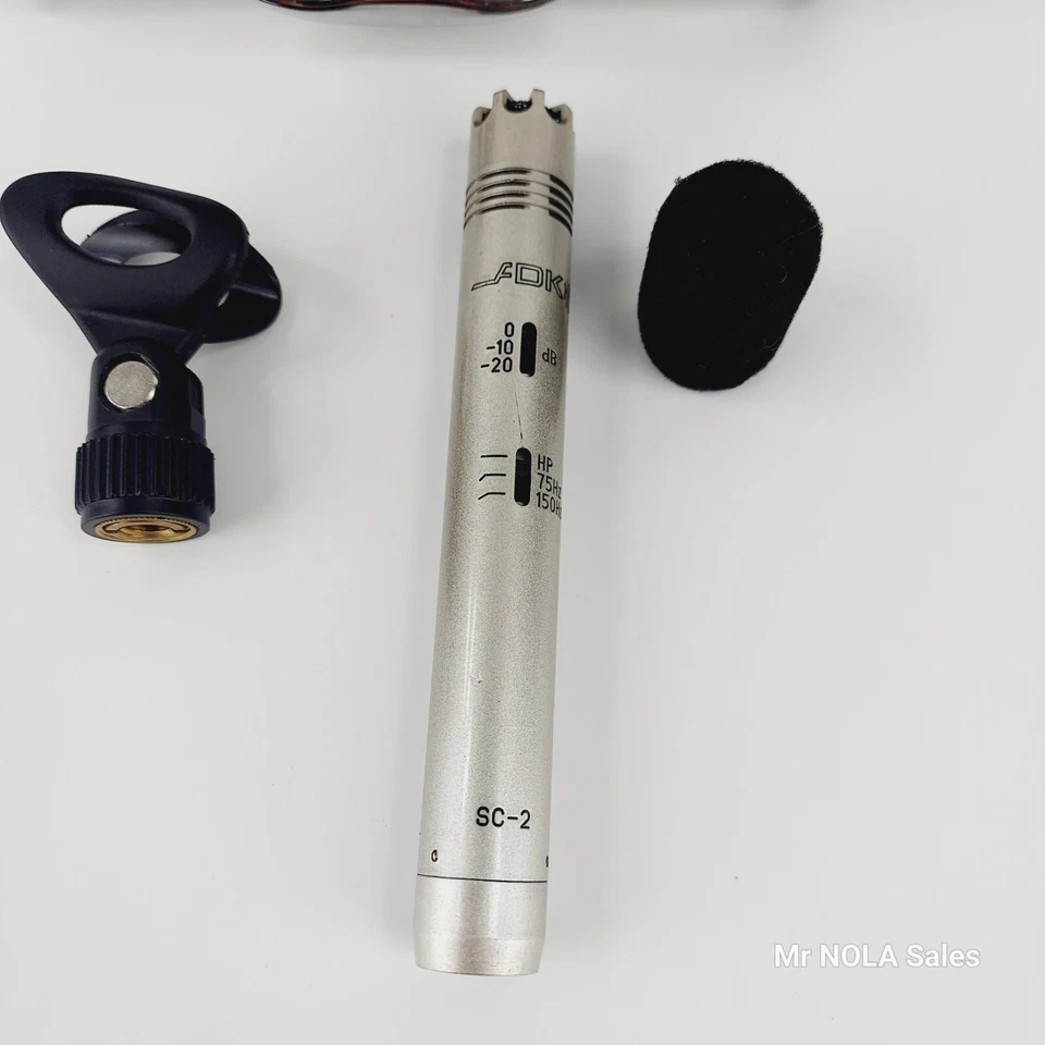 VTG ADK SC-2 Microphone Small Diaphragm Condenser Mic ADK SC2 w/ Protective Case - Image 4 of 4