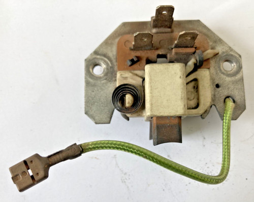 Schleifkohlenhalter für Drehstrom-Lichtmaschine, 12V, BMW/Opel, Oldtimer