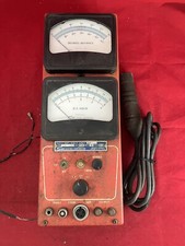 Sun Edt Volt Unit Model No. 460 -voltmeter Distributor Degrees W Timing Light