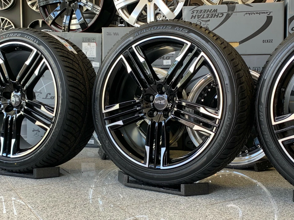 Winterräder  22 Zoll Porsche Cayenne 9YA 265/35 + 295/30 R22 Felgen Reifen 2020 - Bild 3 von 4