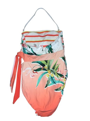 Trina Turk Multi-Color Costa de Prata Reversible One Piece Swimsuit Size 6 EUC - Picture 3 of 5