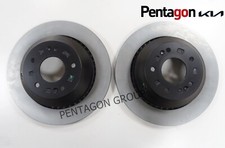 New Genuine Kia Sorento 14-20 Set Of 2 Rear Brake Discs 58411C5700 obs
