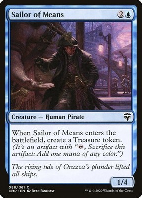 Magic MTG TCG Commander Legends 2020 Sailor of Means 88/361