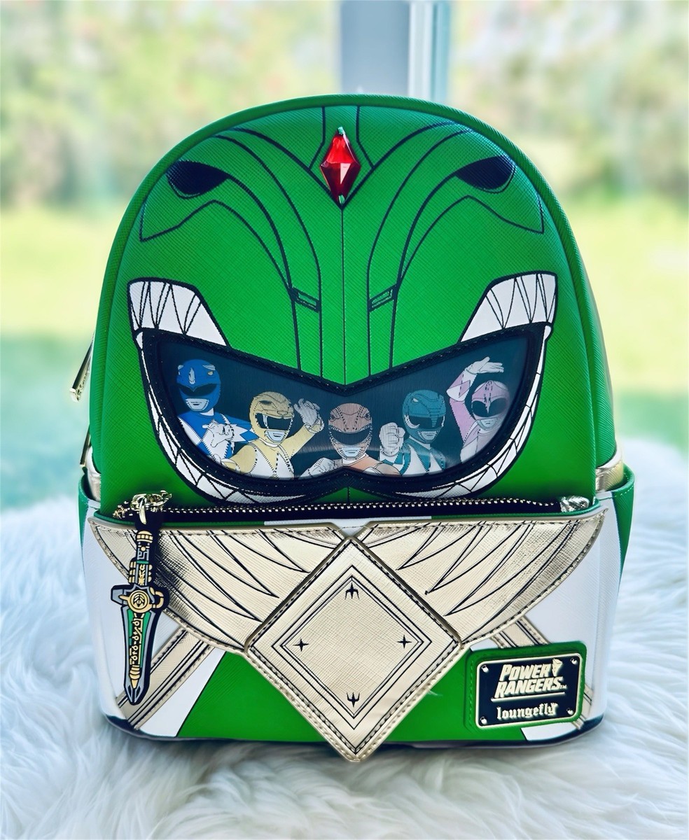 💚LE 1000💚 Loungefly Power Rangers Green Ranger Mini Backpack | eBay