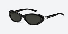 Gentle Monster Cinnamon 01 Sunglasses Black With Case New