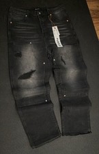 BRAND NEW baggy PURPLE JEANS SIZES: 33, 40