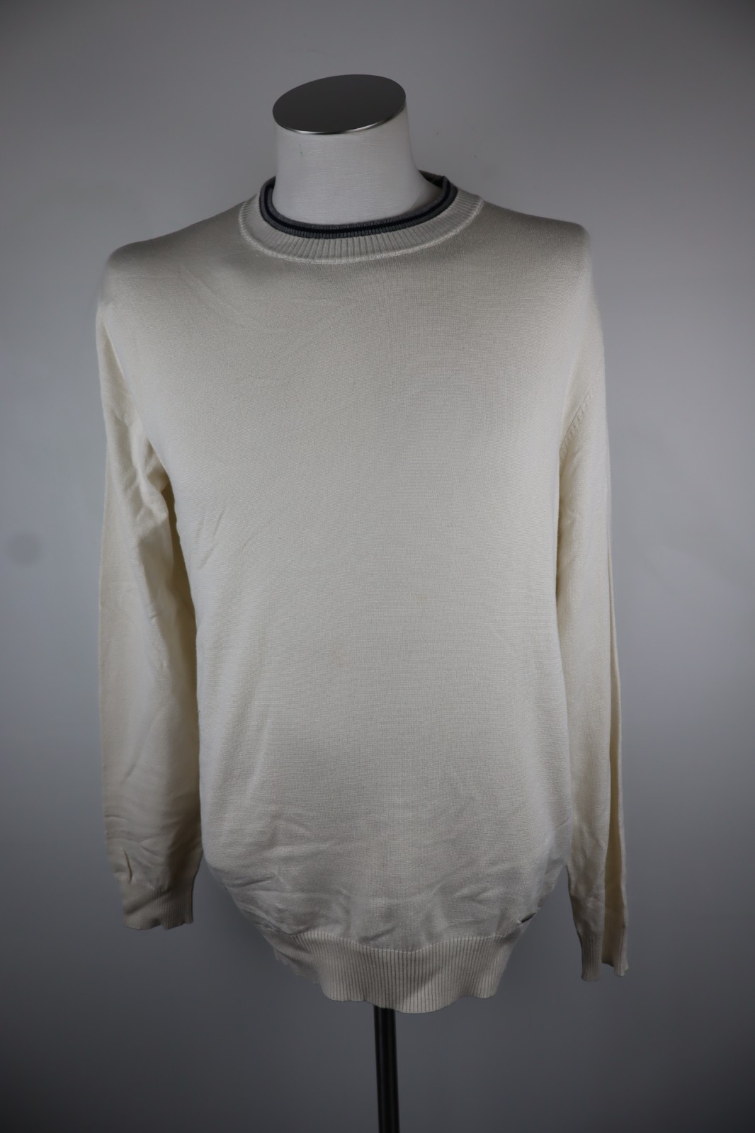 Gaudí Jeans Suéter Hombre Casual Vintage L Viscosa Poliamida